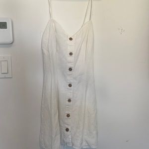 Mini white dress